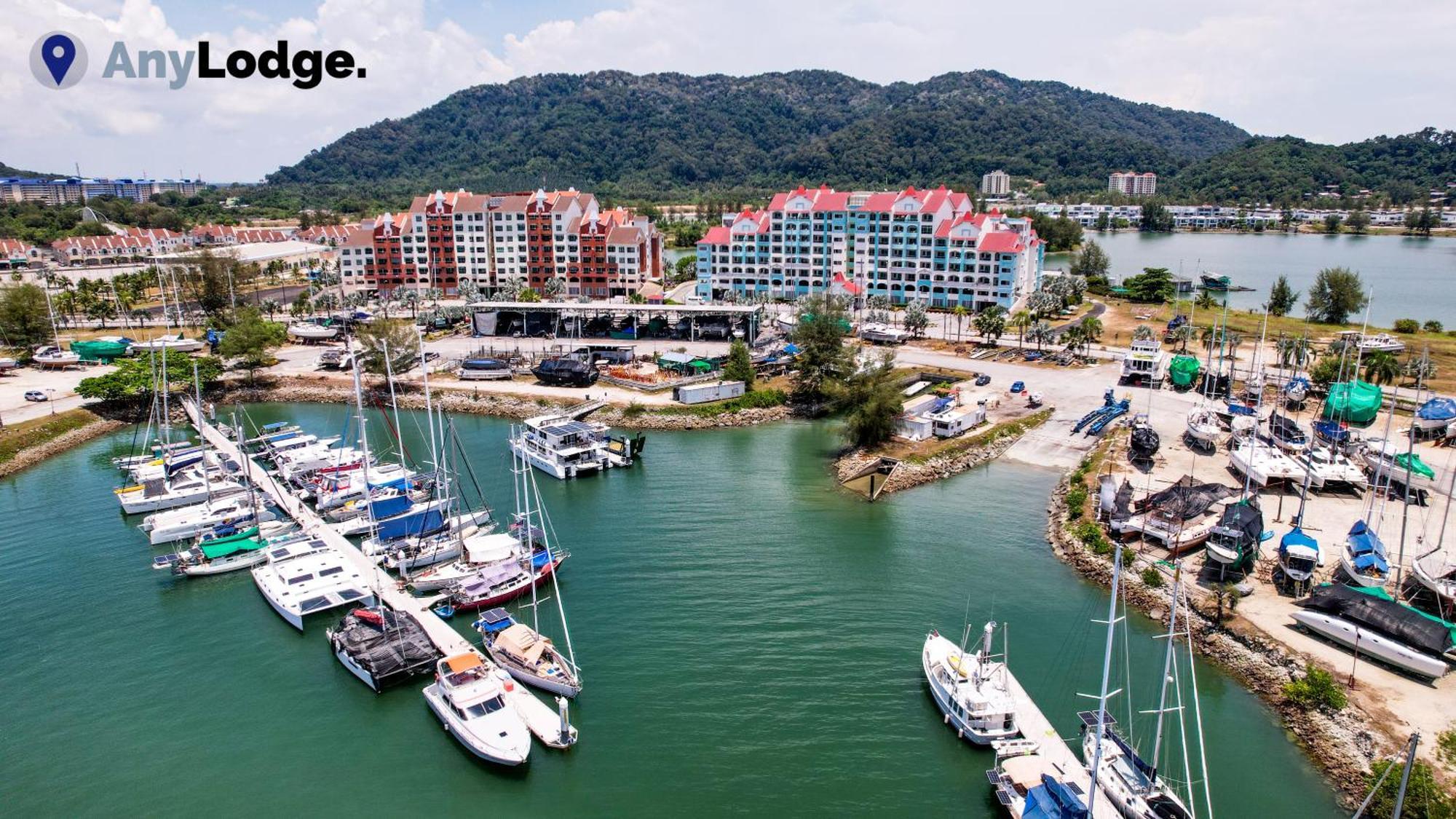 Anylodge Waterfront Marina Island Pangkor Lumut Eksteriør bilde